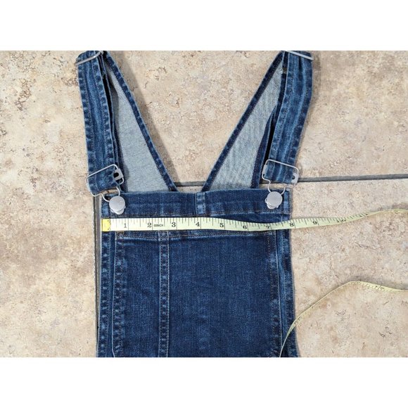 Madewell Skinny Overalls: Eco Edition Denim Jeans Size XXS Raw Hem - Picture 9 of 12
